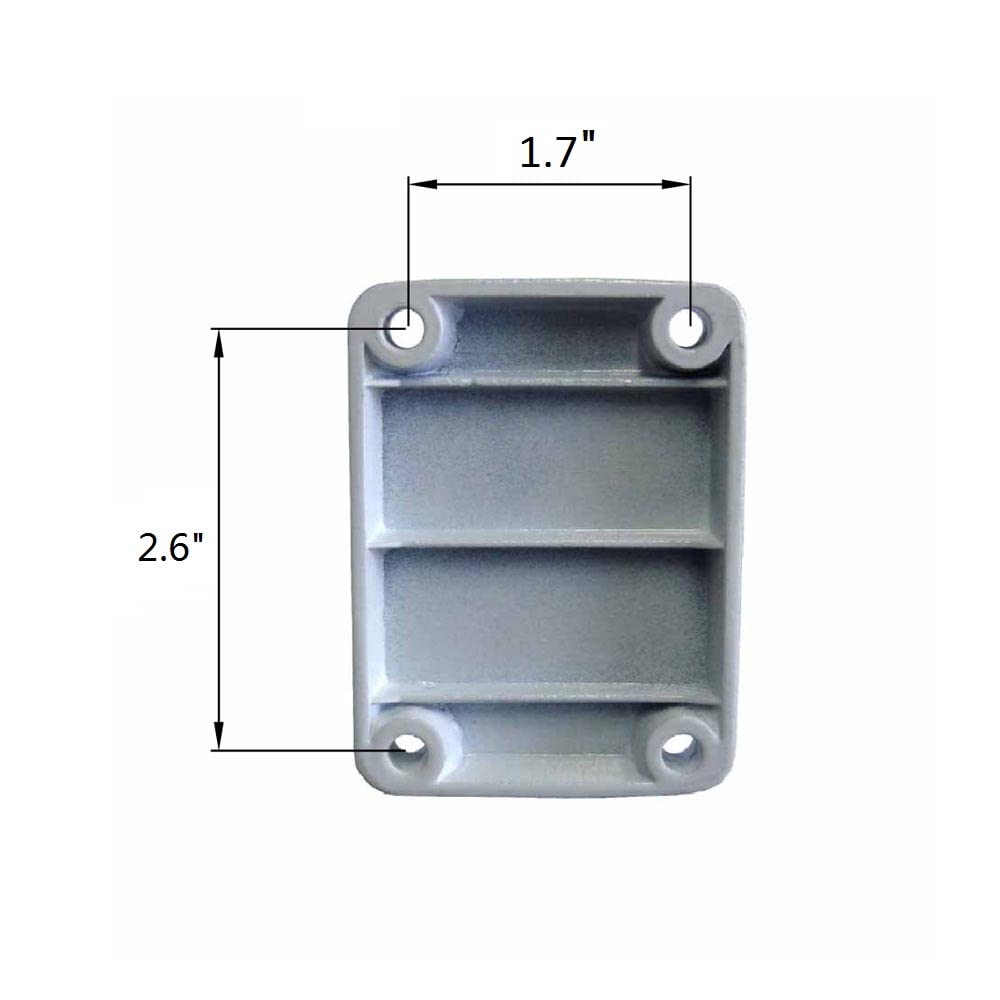 1 Inch Aluminum Wall Mount Flag Pole Bracket A32240