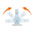 1 Inch Aluminum Wall Mount Flag Pole Bracket A32240