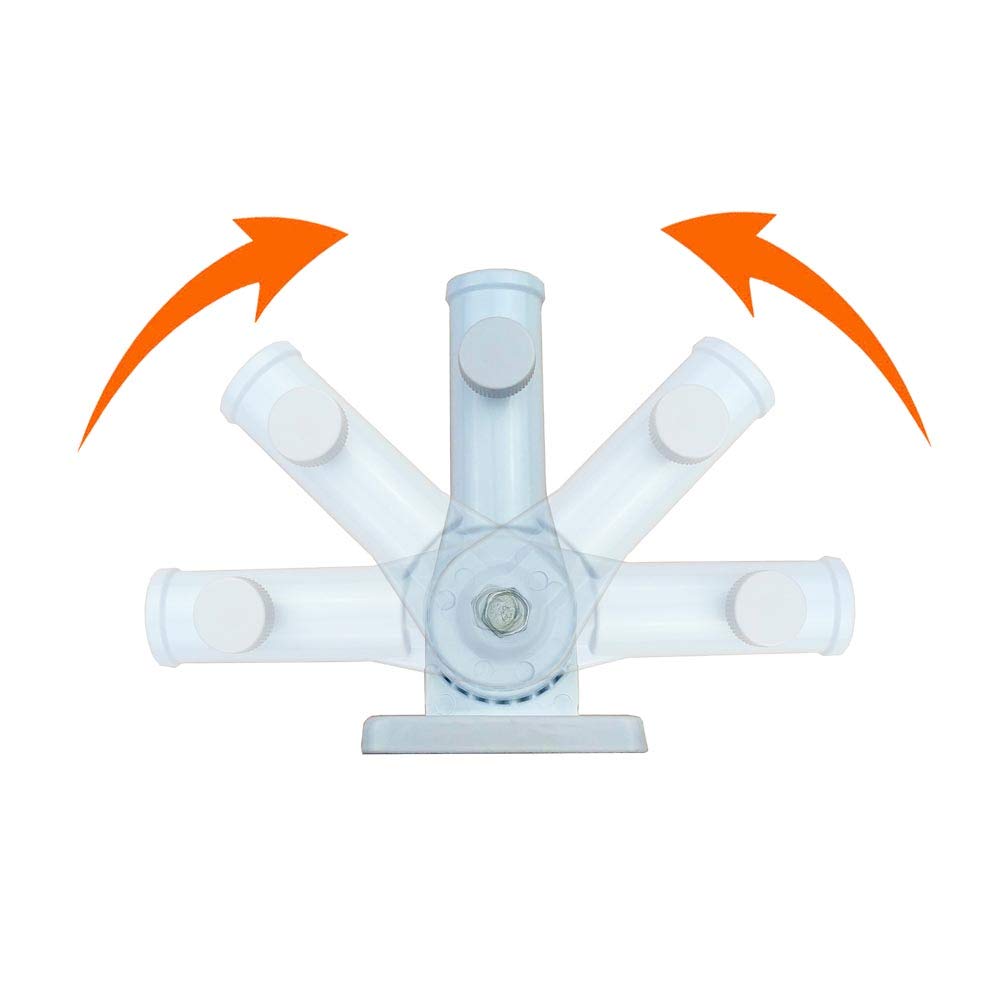 1 Inch Aluminum Wall Mount Flag Pole Bracket A32240