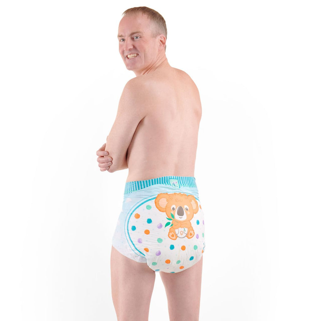 Adult Printed Diapers 12 Pack Medium Y4971