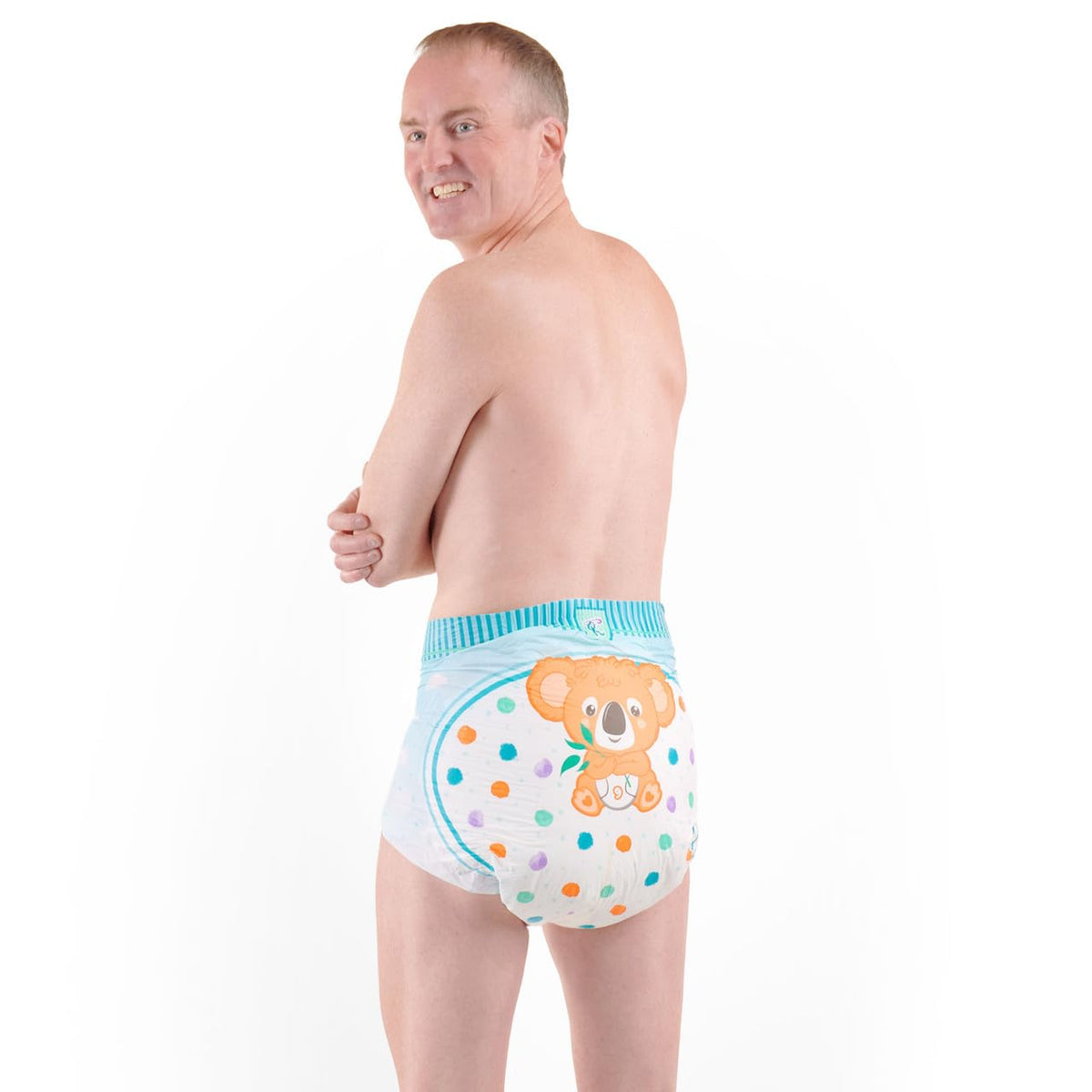 Adult Printed Diapers 12 Pack Medium Y4971