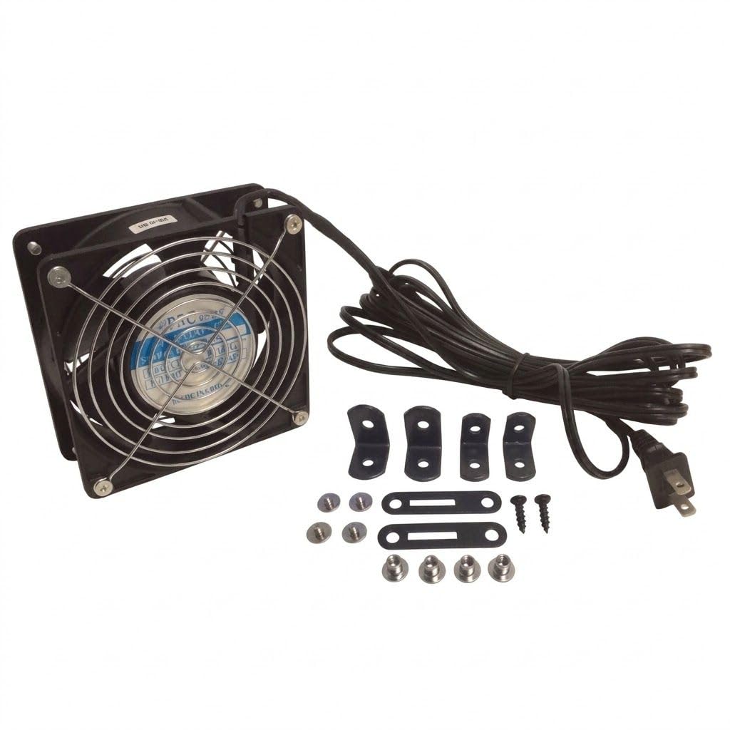 110 CFM 115V Doorway Fan with 15 Ft Cord B174465