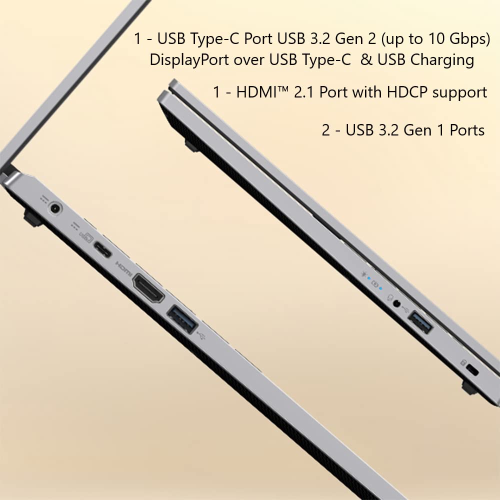 15.6" Full HD IPS Touch Laptop, AMD Ryzen 5, 16GB, 512GB SSD E49652