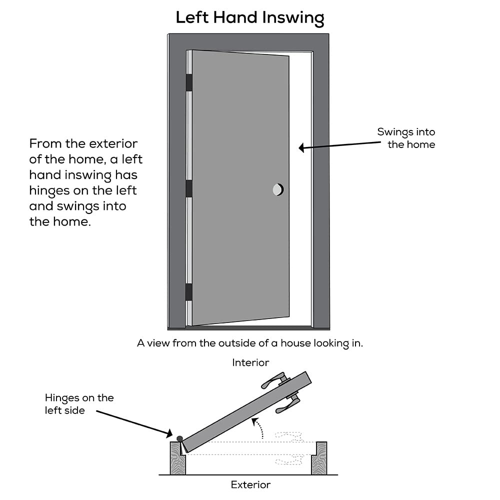 Steel Primed Left Hand In-Swing 15 Lite Clear Glass Front Door M904