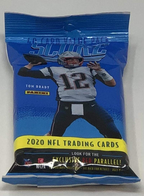2020 Score NFL Football Factory Sealed Jumbo Fat Pack 40 Cards B25819