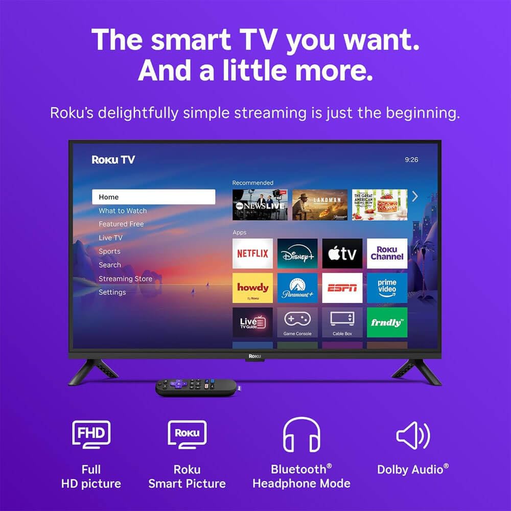 40 inch 1080p LED Smart TV K372