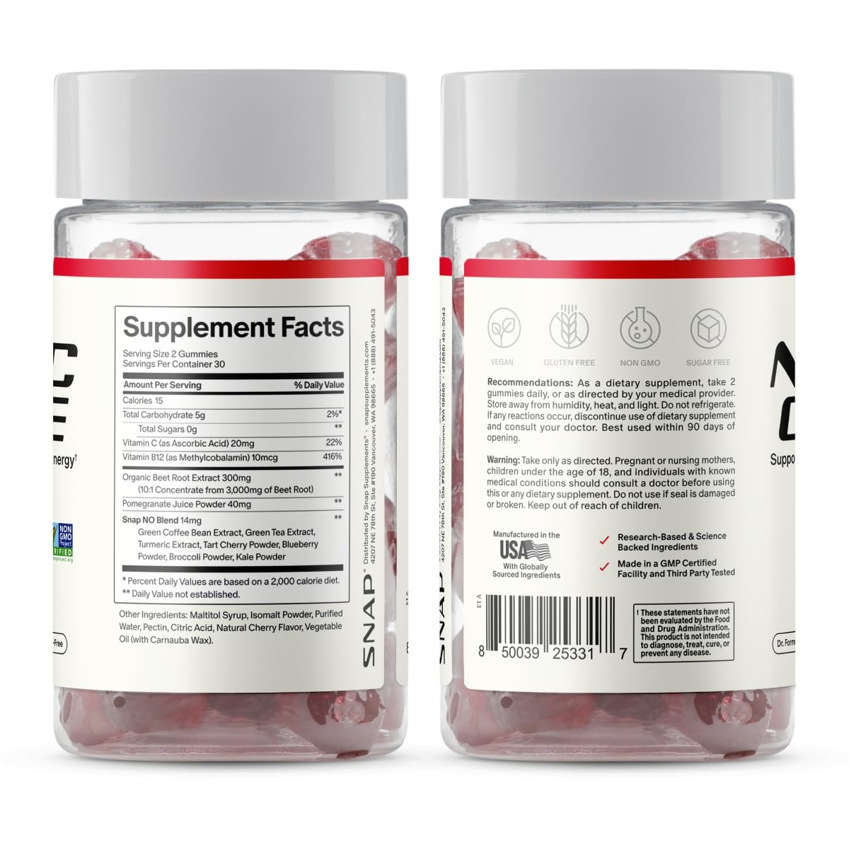 Cherry Beet Root Gummies H67165