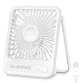 White USB Desk Fan H74996