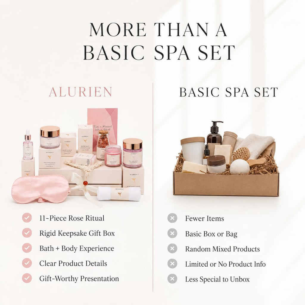 Rose 11-Piece Bath & Body Gift Set G33771