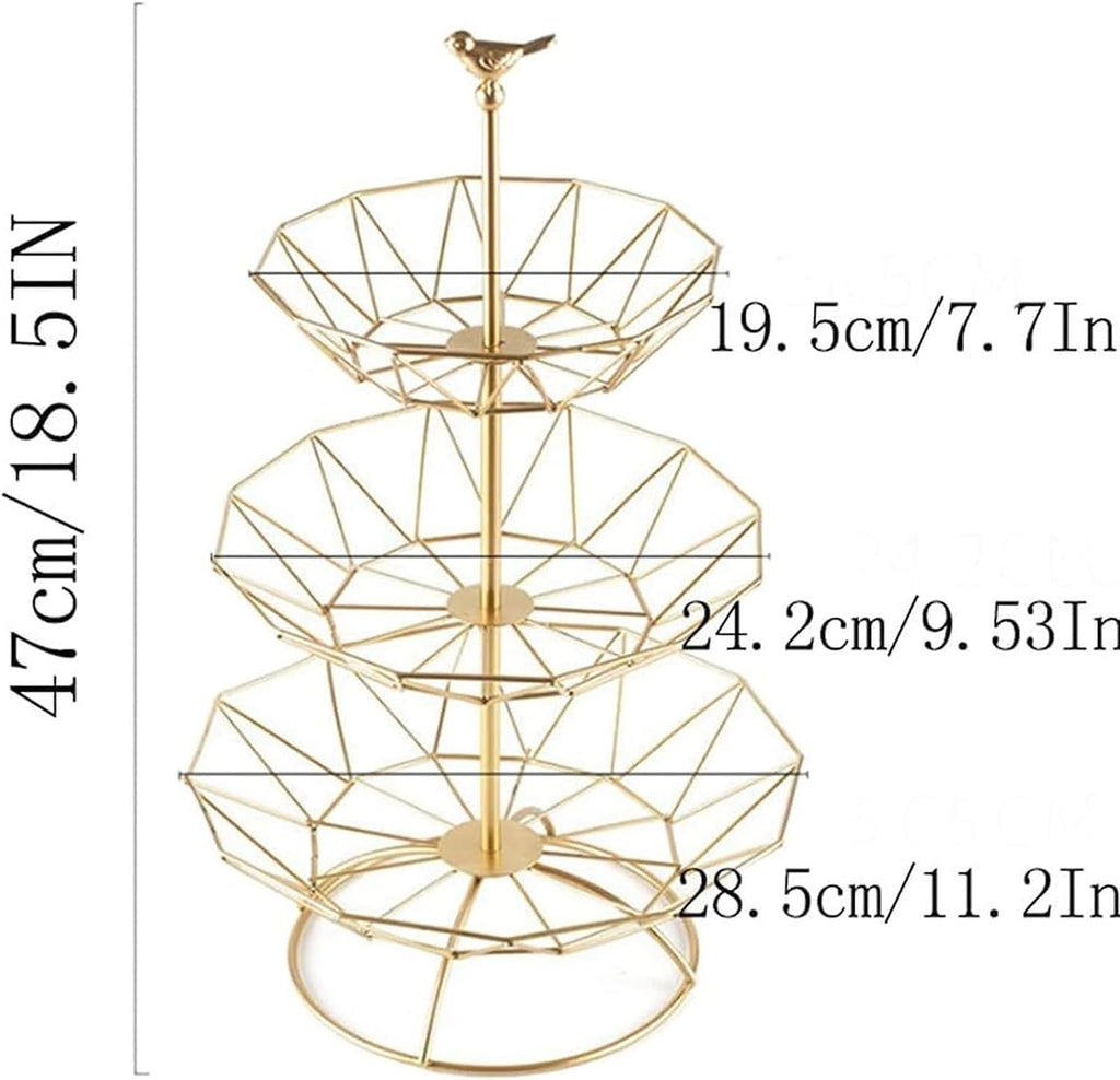 3 Tier Fruit Basket W713