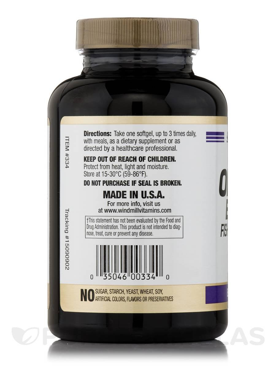Omega 3 Fish Oil 1,000 mg Softgels, 90 ct V7749
