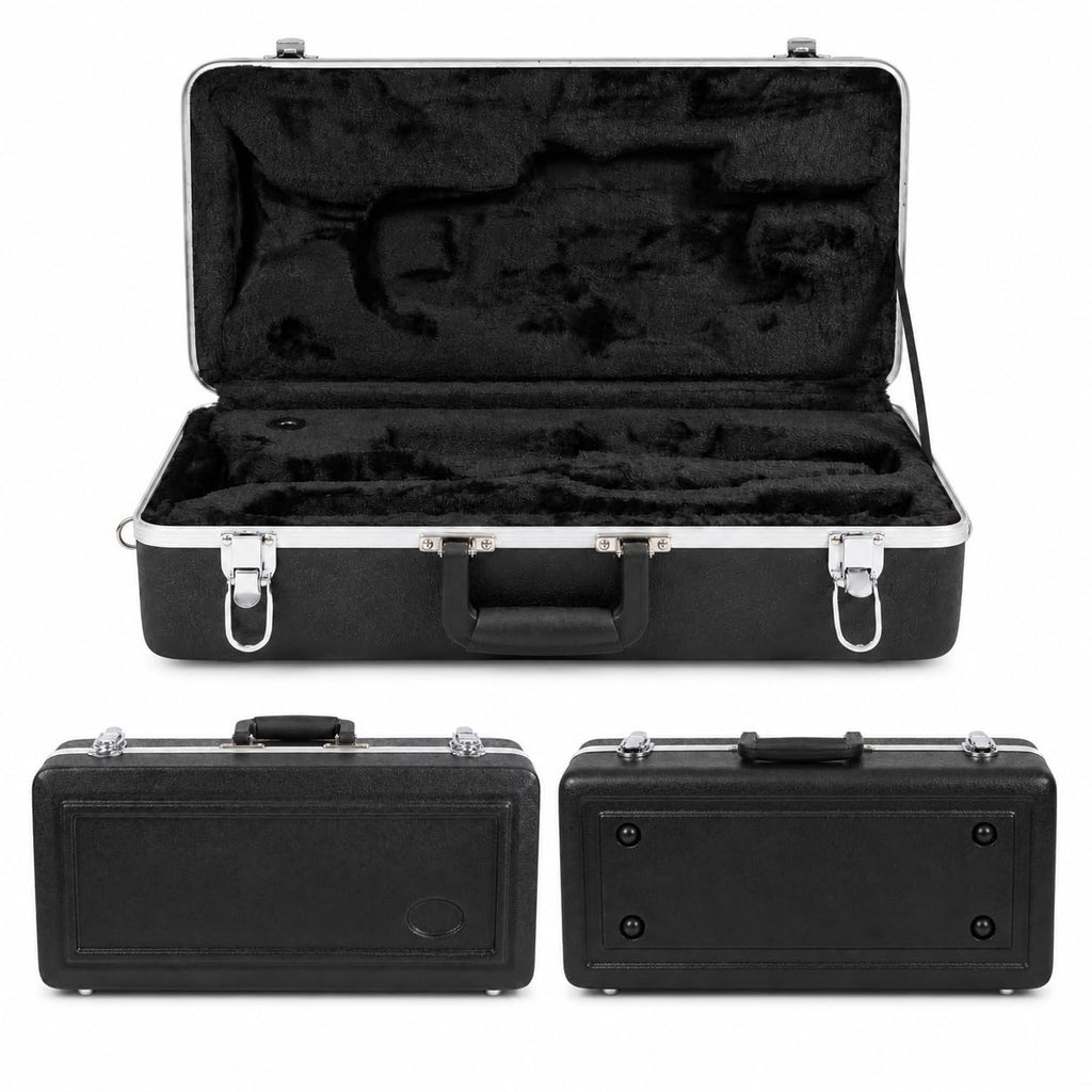 Lightweight ABS Hard Case for Bb Trumpet, Black X9046