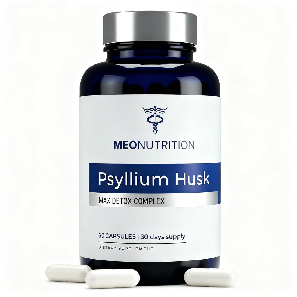 1520mg Psyllium Husk Capsules with Probiotics & Fiber W689097