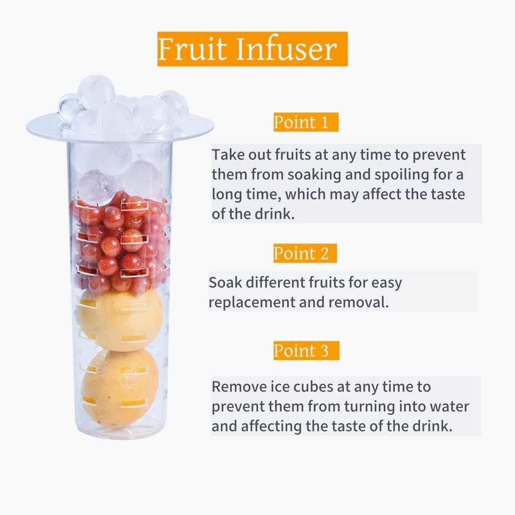 2 Gallon Drink Dispenser with Spigot and Fruit Infuser Z5888