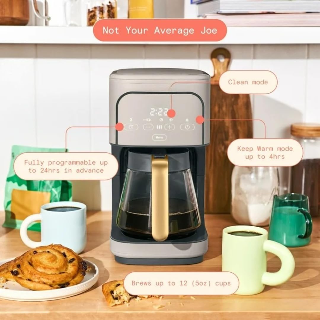 Programmable 12-Cup Coffee Maker with Touch Controls L85514