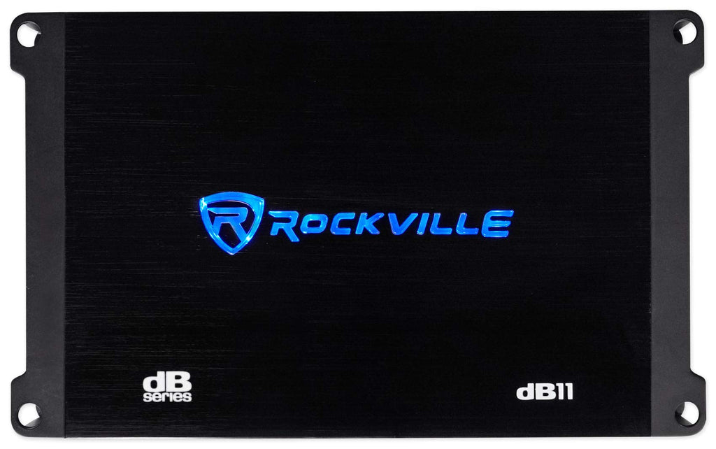 Dual 8" Loaded Car Subwoofer Enclosure with Amp E196828