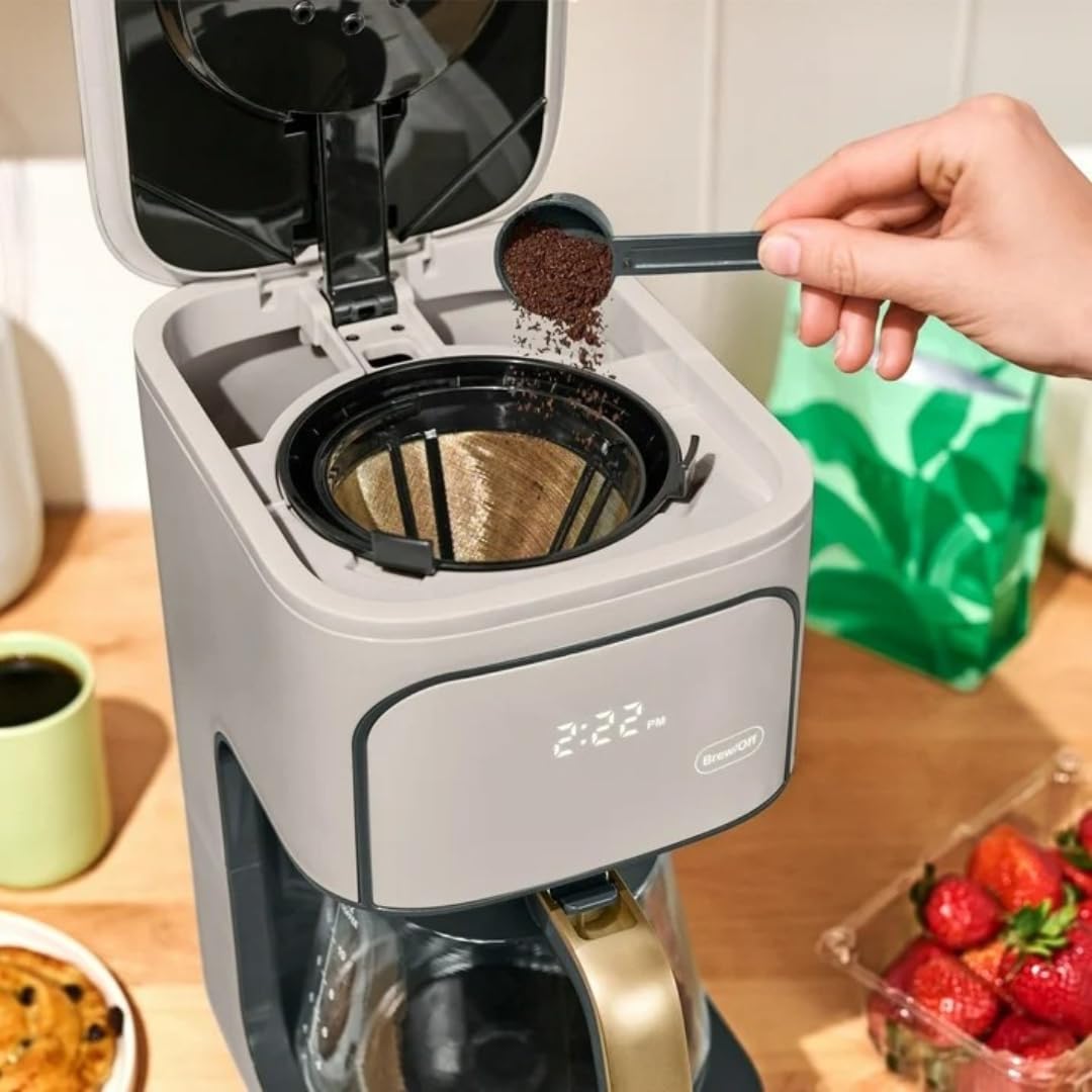 Programmable 12-Cup Coffee Maker with Touch Controls L85514