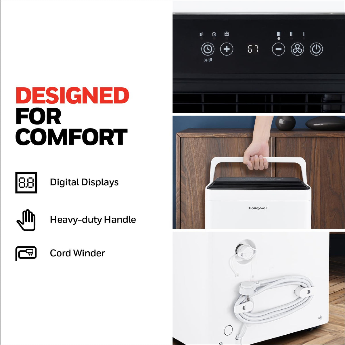 50-Pint Dehumidifier with Built-in Pump O499276