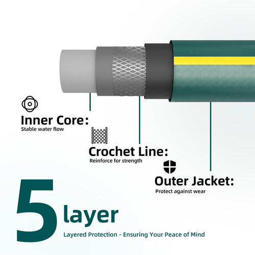 100 ft Heavy Duty 3/4 in. Garden Hose I368