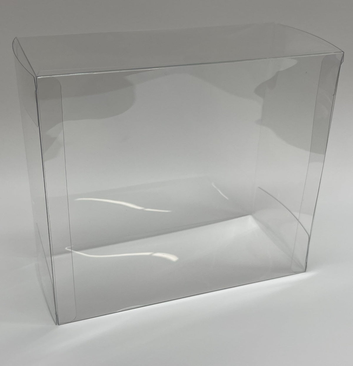 5 Pack Clear Plastic Stackable Display Cases N6727
