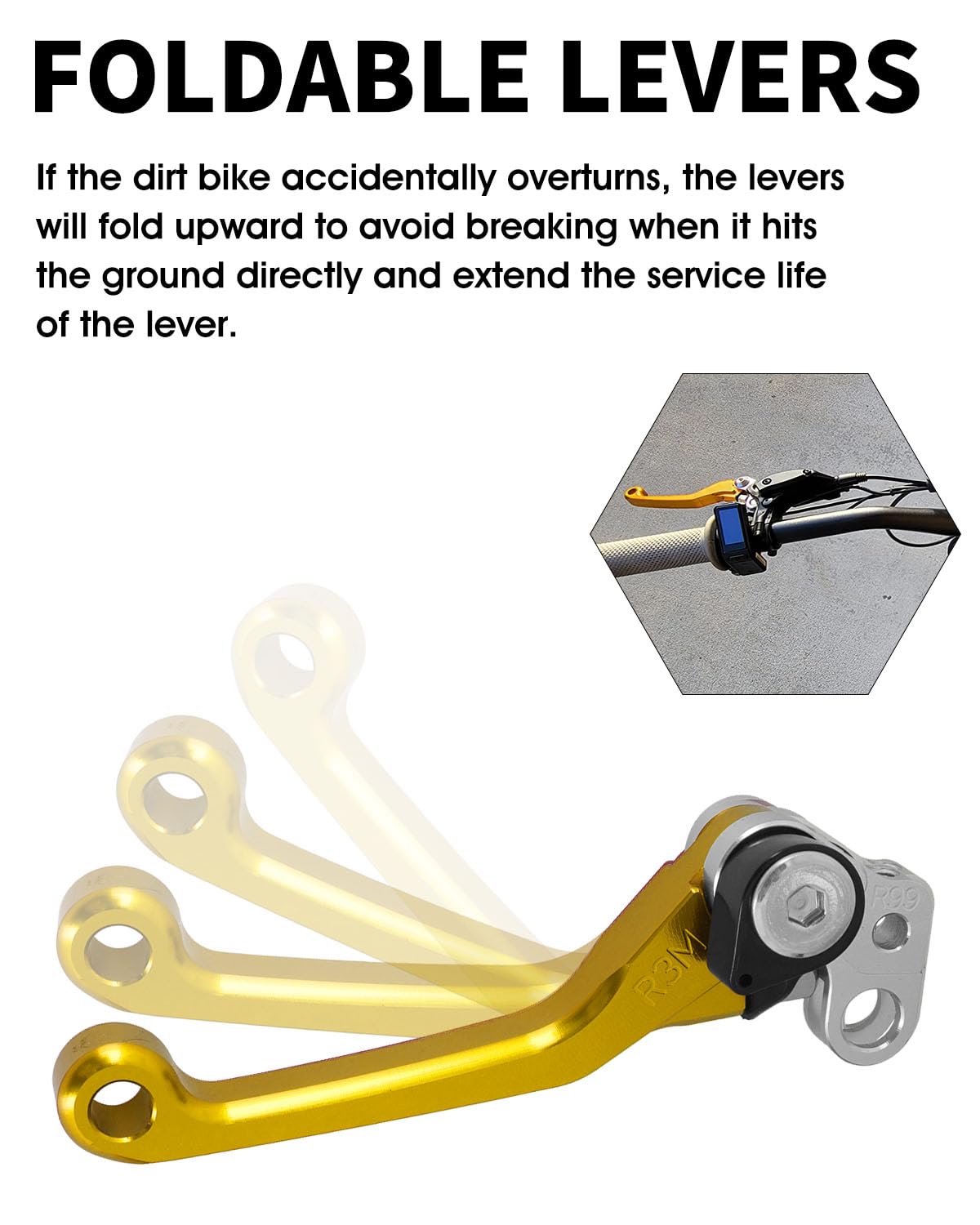 Electric Dirt Bike Brake Levers M945