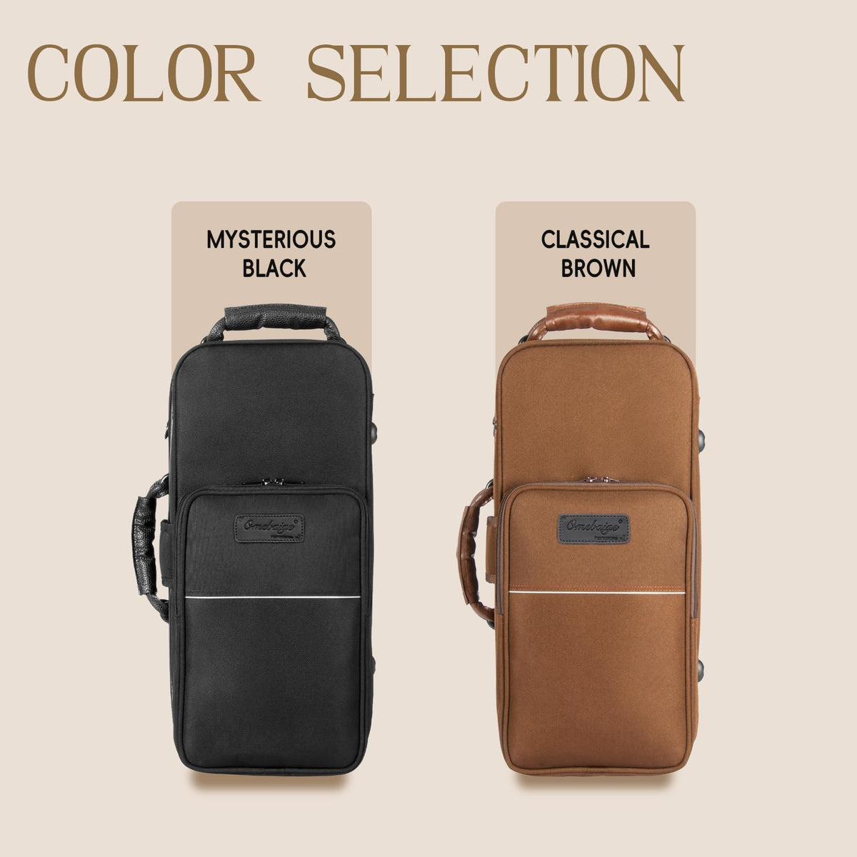 Rectangular Trumpet Case with Backpack Straps C828