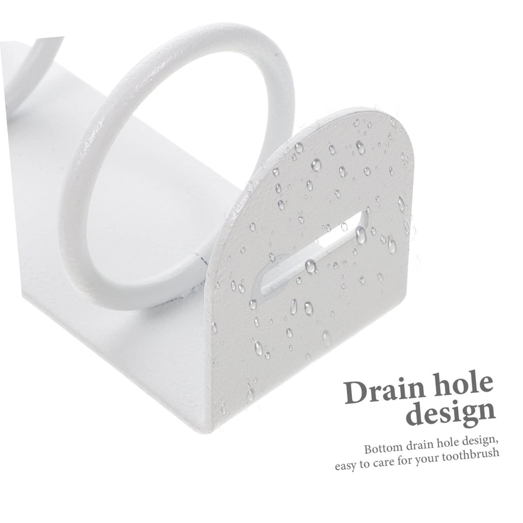 Wall Mount Toothbrush Holder 2 Pack Iron U292195