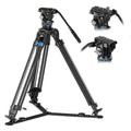 Carbon Fiber Video Tripod with Fluid Head I273684