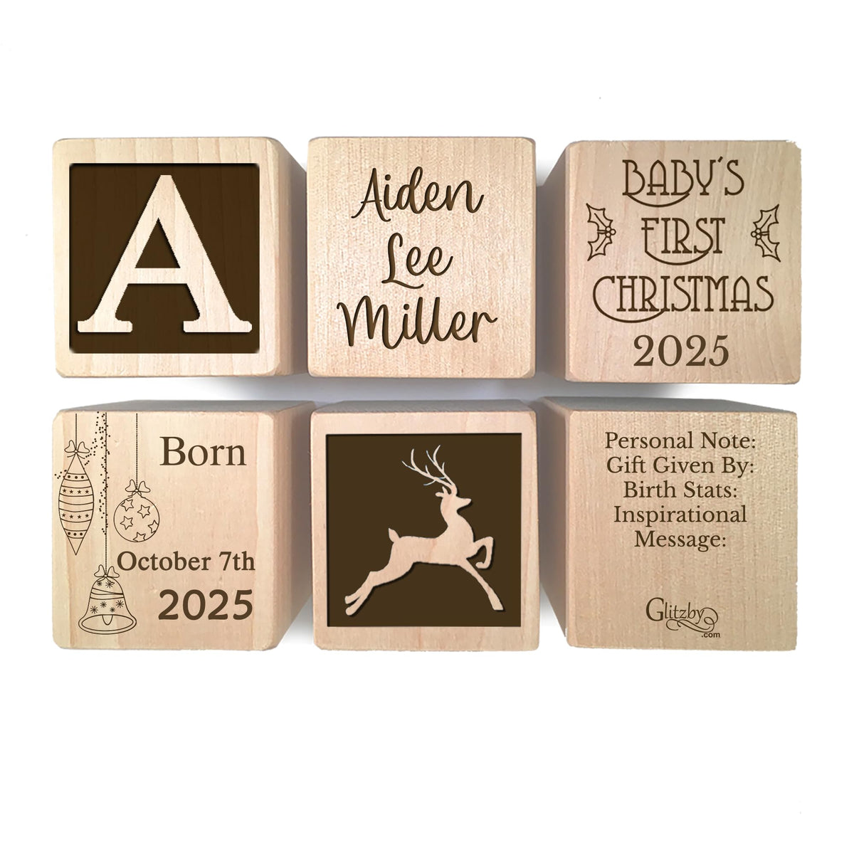Baby's First Christmas Ornament 2025 F907