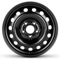 16 Inch Painted Black Car Wheel H859176