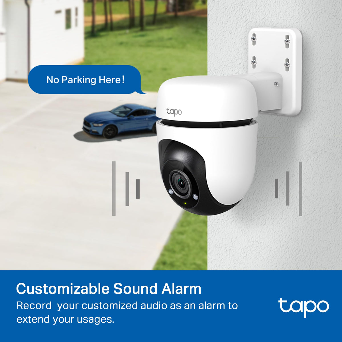 1080P Outdoor Wired Pan/Tilt Security Camera X140
