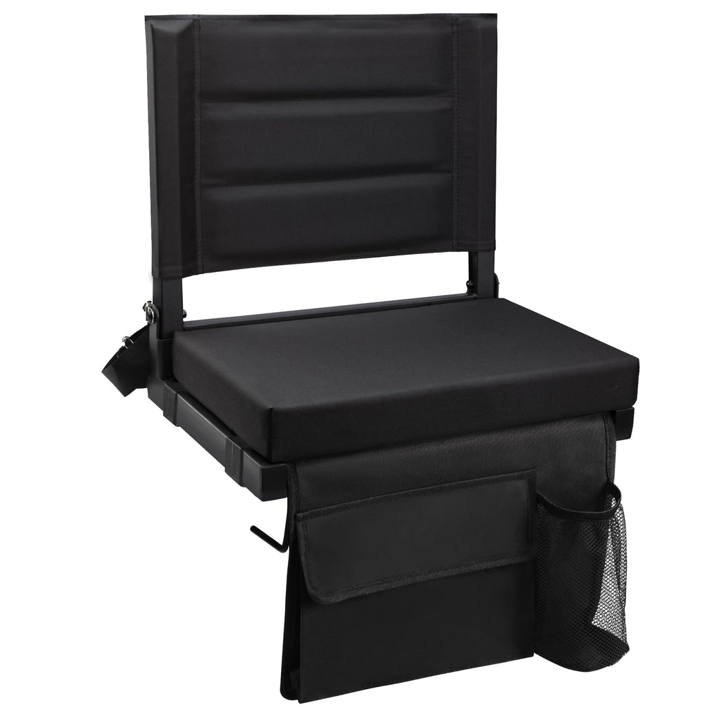 Bleachers Stadium Seat with Back Support and Cushion W50799