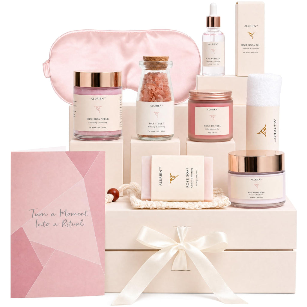 Rose 11-Piece Bath & Body Gift Set G33771