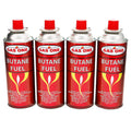 4 Pack 8oz Camping Fuel Canisters U71646