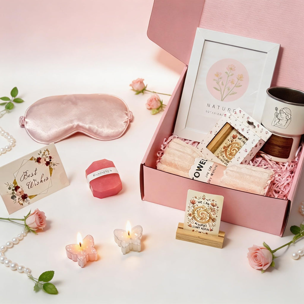 Pink Self Care Gift Set W4525