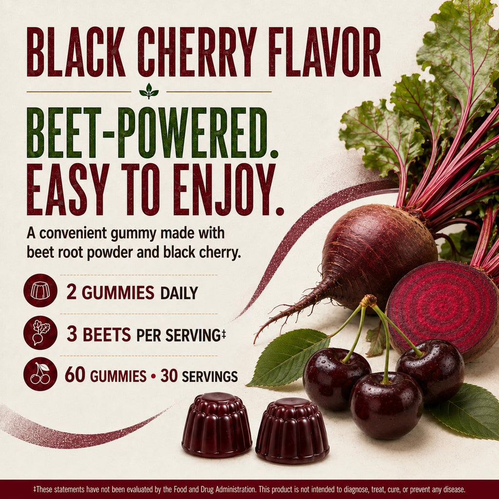 Beet Gummies 60 Count X1163