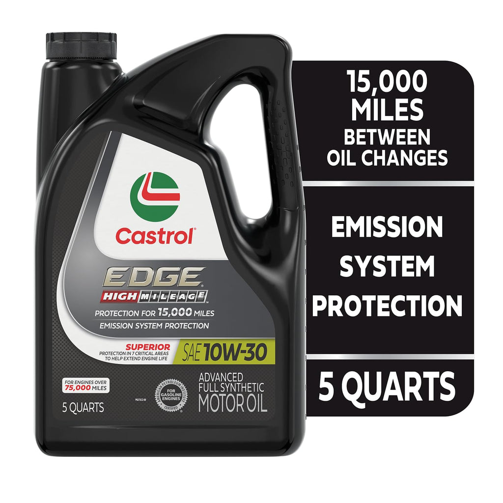 10W-30 Full Synthetic Motor Oil, 5 Quarts O54236