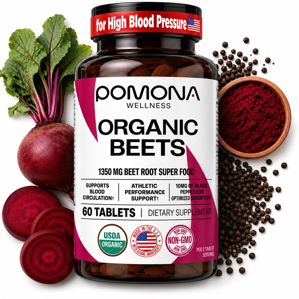 Organic Beetroot Supplement 60 Tabs K7508