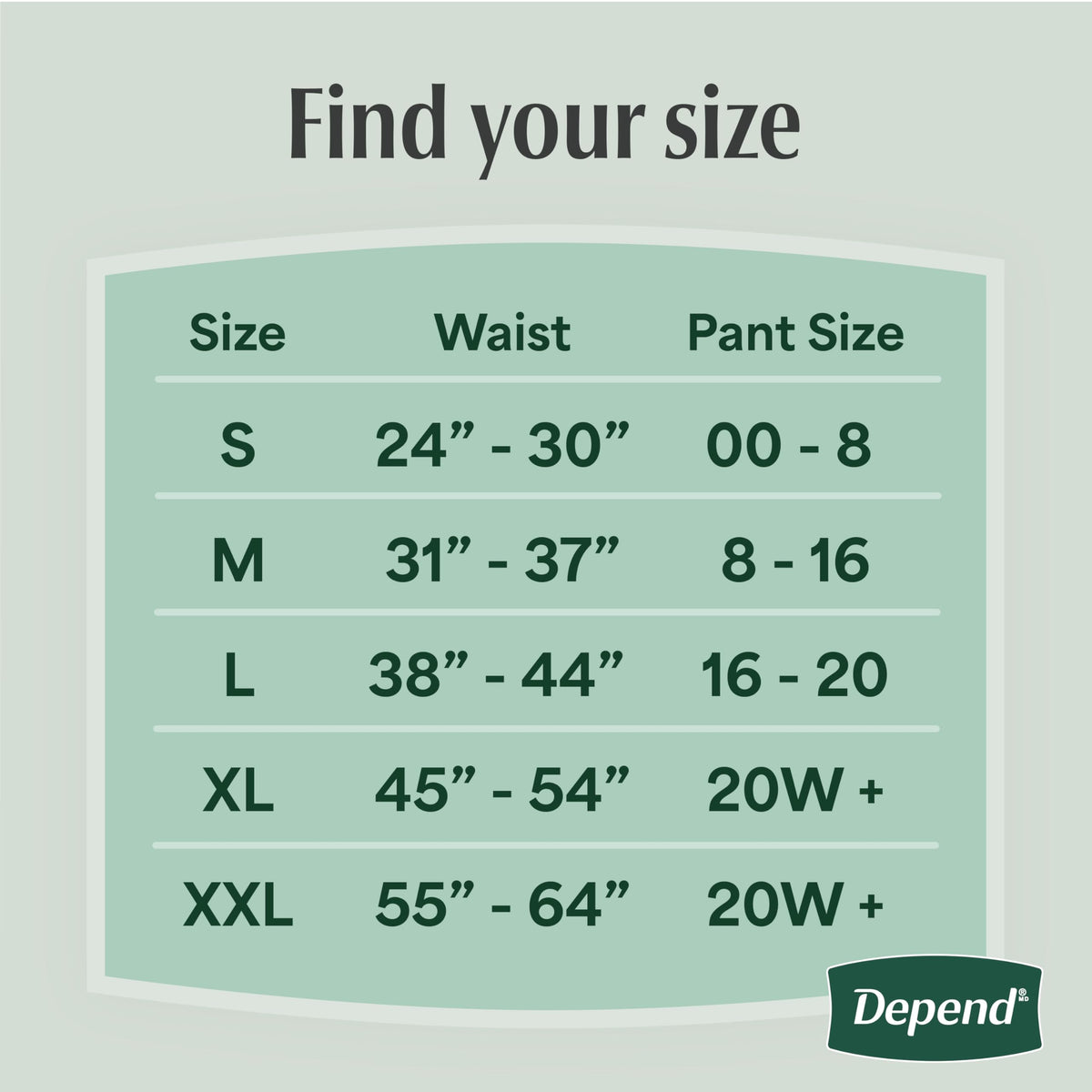 Adult Diapers for Women Medium 30 Count S255352