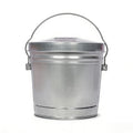 6 Gallon Galvanized Metal Trash Can with Lid S3490