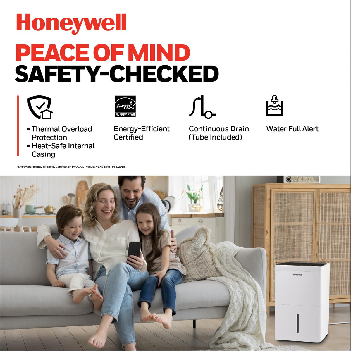 50-Pint Dehumidifier with Built-in Pump O499276