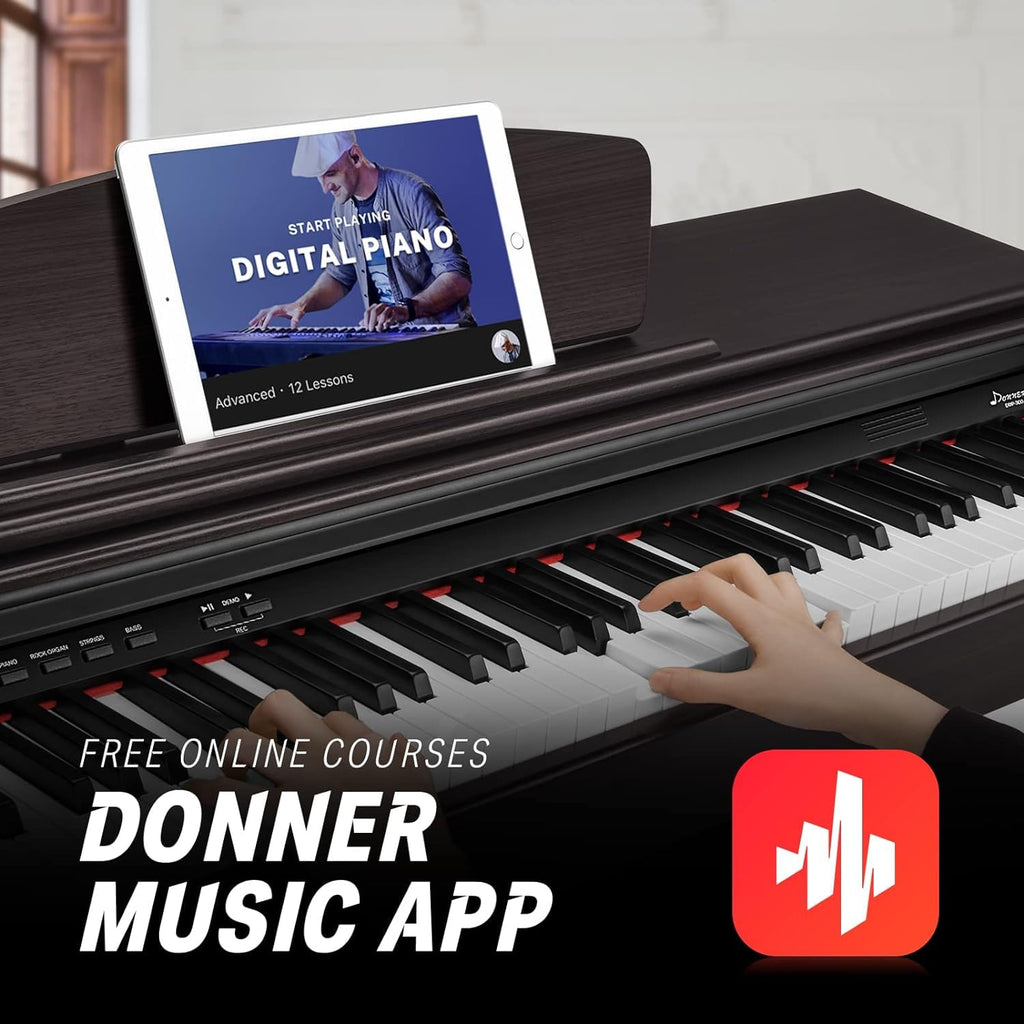 88 Weighted Keys Digital Piano F747