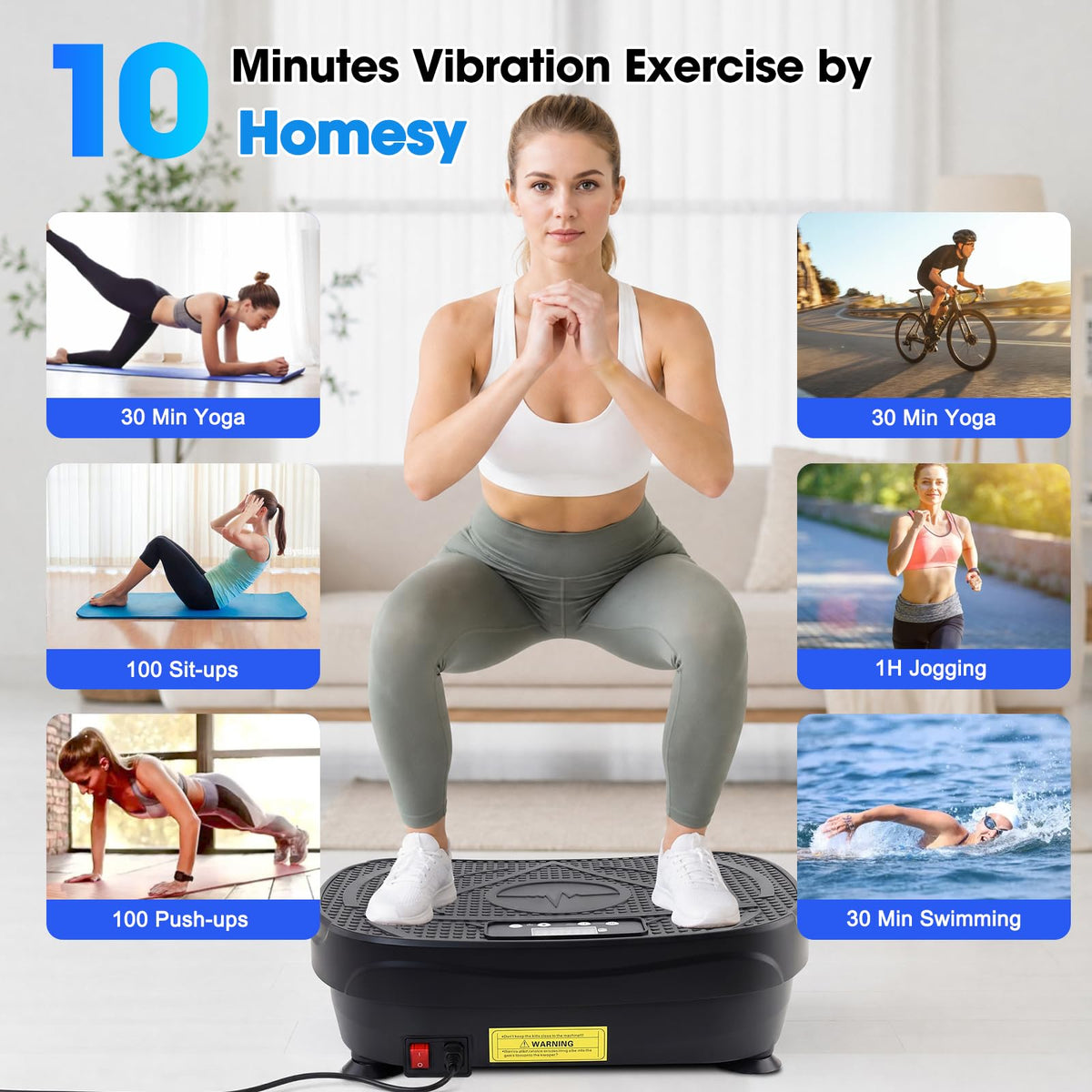 Vibration Plate Exercise Machine F22192