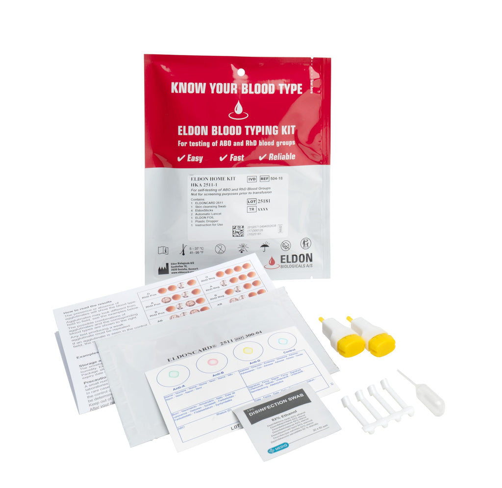 Blood Type Test 1 Pack X450993