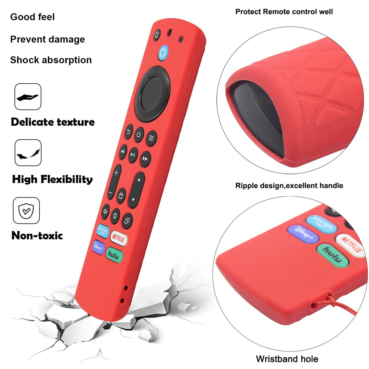 Silicone Remote Case 2pcs with Lanyard L68936