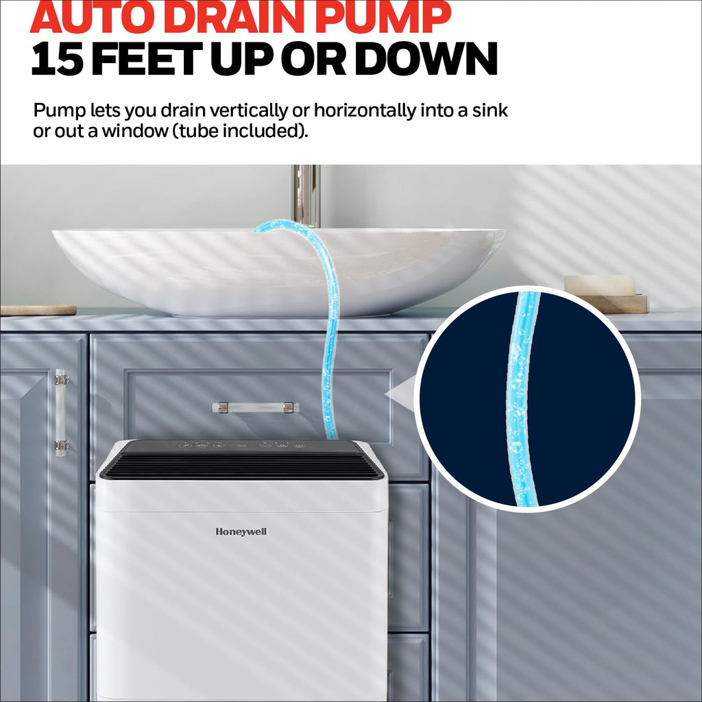 50-Pint Dehumidifier with Built-in Pump O499276