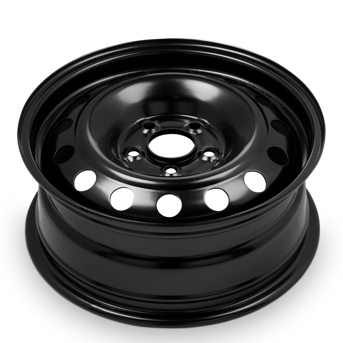 16 Inch Painted Black Car Wheel H859176