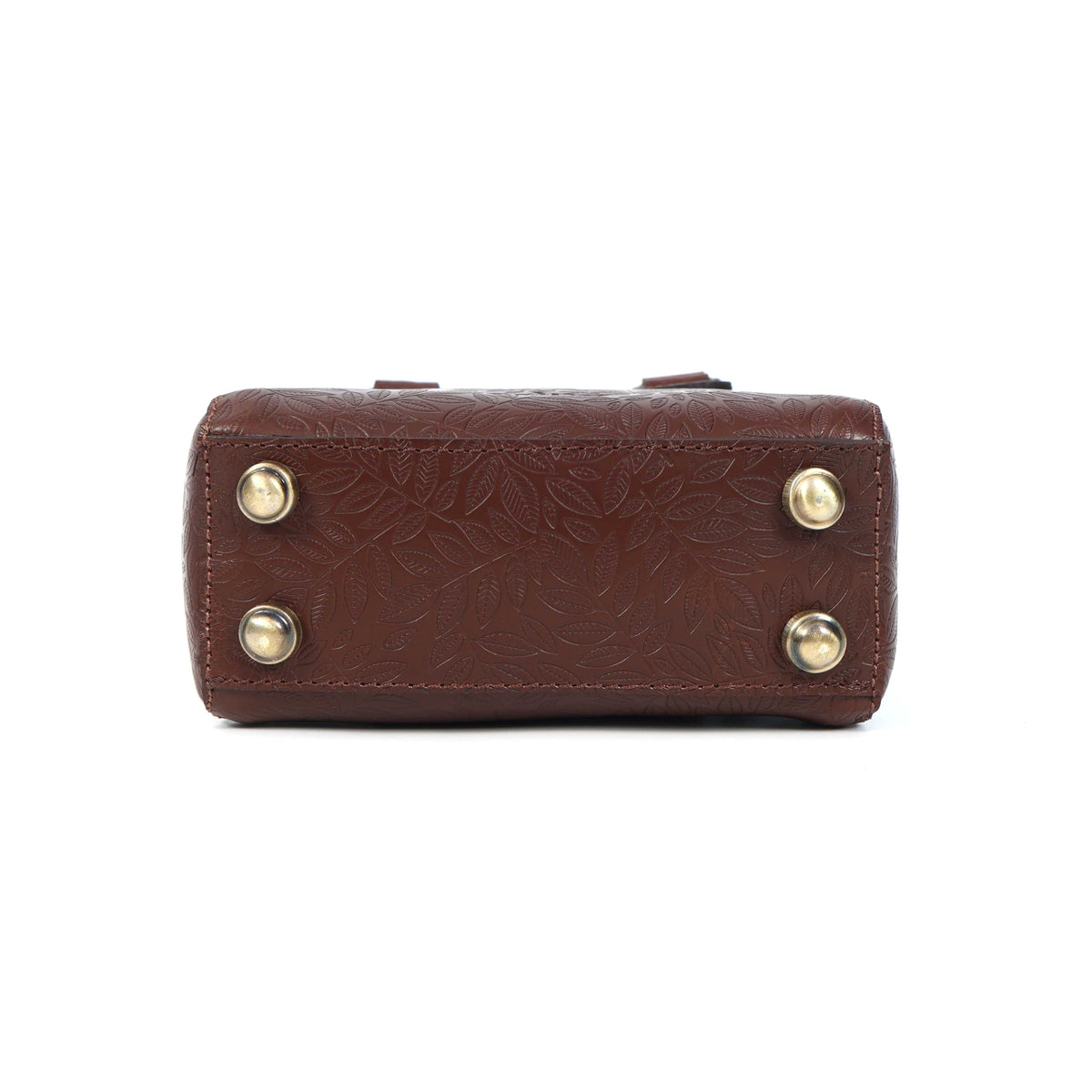 Genuine Leather Mini Tote Crossbody Bag H164020