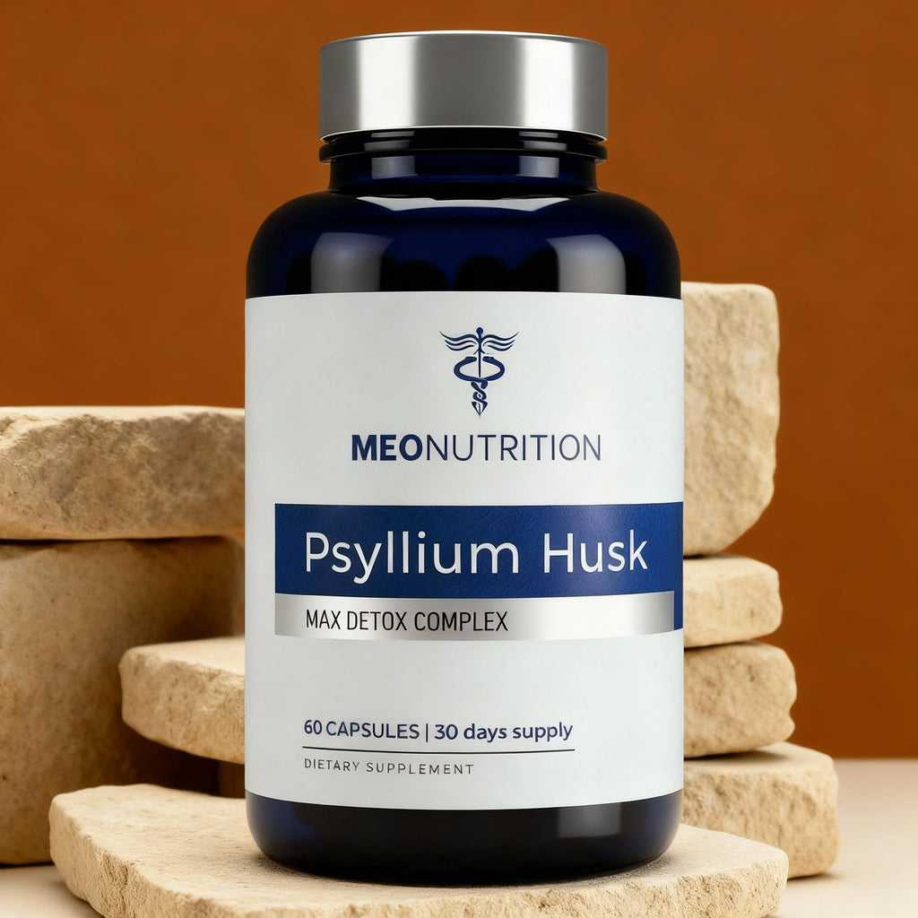 1520mg Psyllium Husk Capsules with Probiotics & Fiber W689097