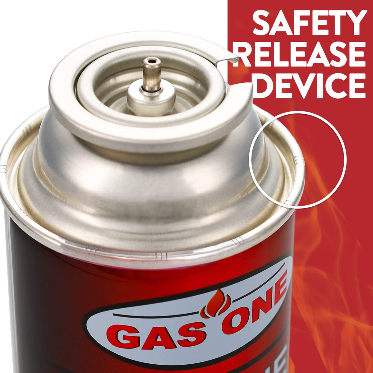 4 Pack 8oz Camping Fuel Canisters U71646